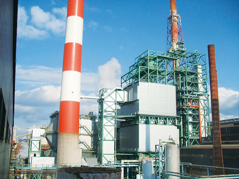 No.5 sintering flue gas desulfurization and denitrification facilities (Kansai Works Wakayama Area)