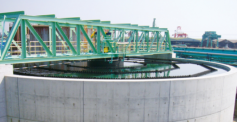 Rainwater effluent treatment facility