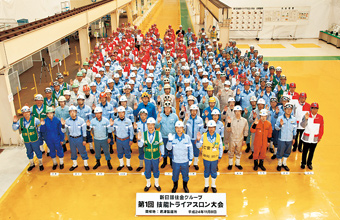 技能トライアスロンの様子