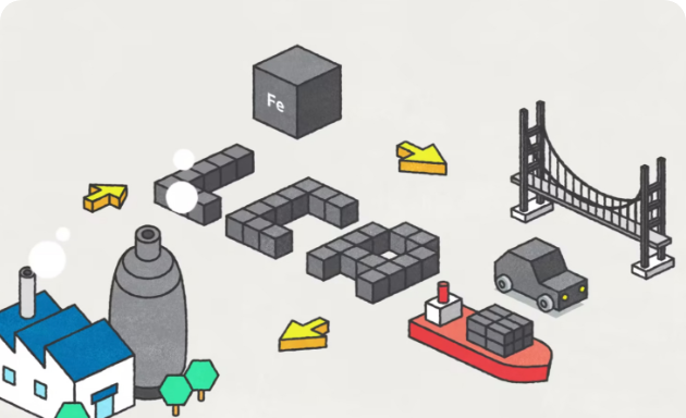 「鉄は、人と地球とともに」