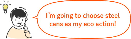 I’m going to choose steel cans as my eco action!