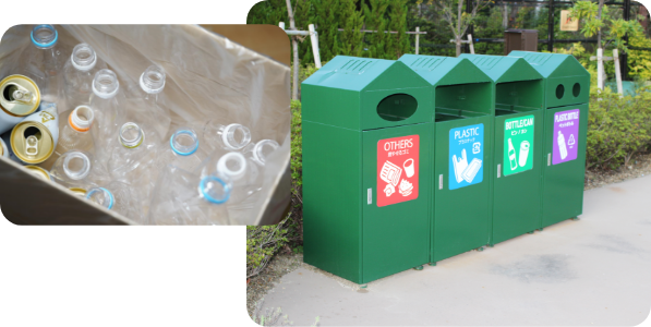 sorting of steel cans
