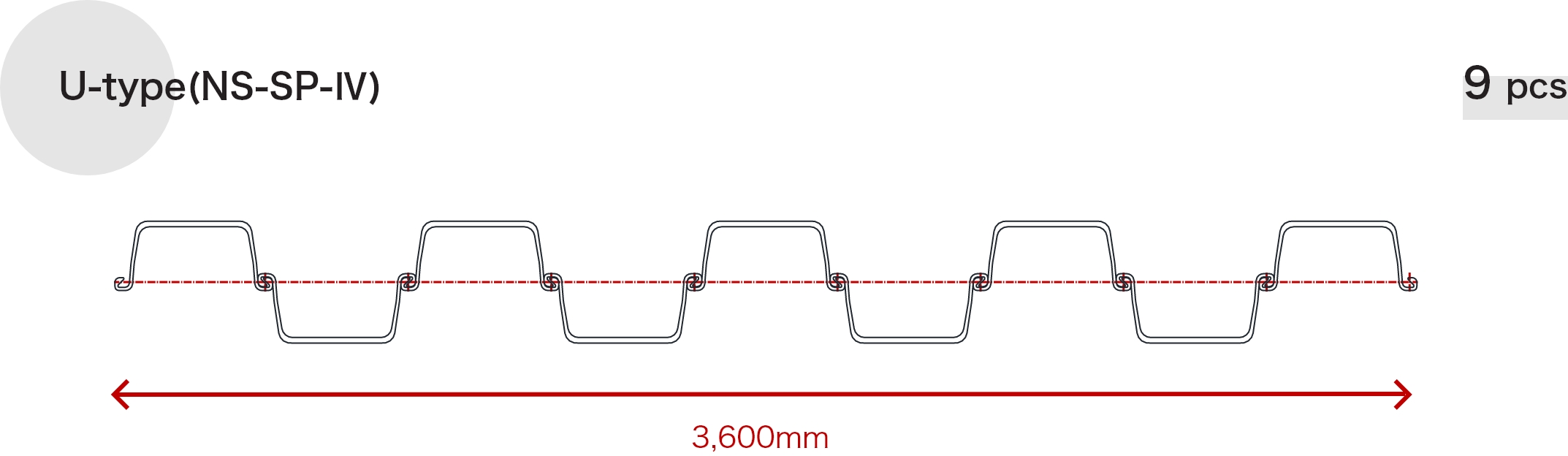 Hat-type sheet pile