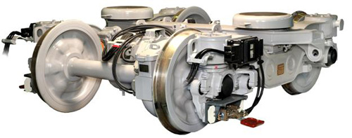 Subway steering bogie (Tokyo Metro, 1000 type)