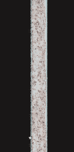 Galvanized steel/After 6 months