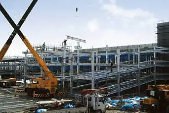 中部国際空港立体駐車場