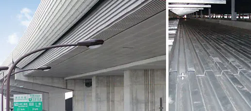 裏面吸音パネル(東京外環道路)