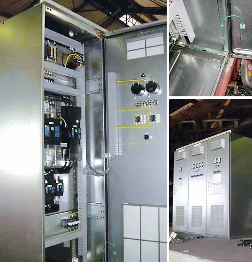 制御盤(東日本製鉄所 君津地区)