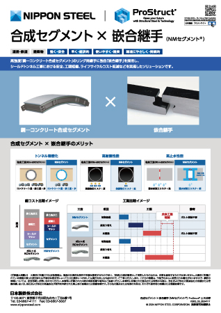合成セグメント×嵌合継手（NMセグメント）