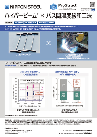 ハイパービーム×パス間温度緩和工法