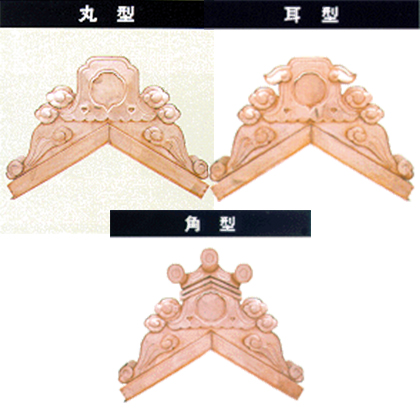 Amarume Crafts Co., Ltd.×“TranTixxii”  Decorative ridge-end tiles