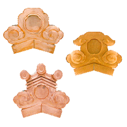 Amarume Crafts Co., Ltd.×“TranTixxii”  Decorative ridge-end tiles