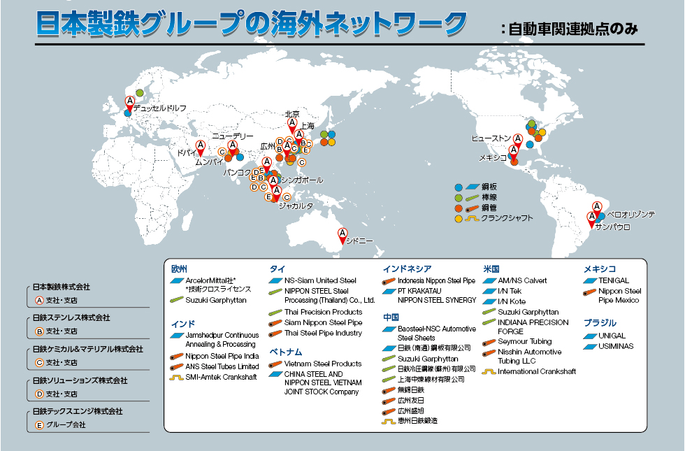 中国　アジア　北中米