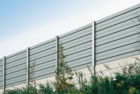 遮音壁への適用事例