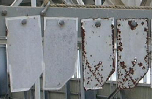 密閉型堆肥舎内の暴露試験結果（5年）ZAM