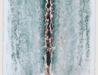 時間経過：4,000h ZAM 板厚2.3mm 90/90 g/㎡ アーク溶接部の塩水噴霧試験後の外観