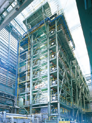 HCGL annealing furnace (Vertical direct-fired reducing furnace)