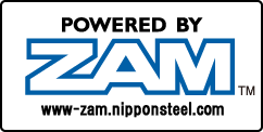 ZAM campaign logo: rectangular blue type