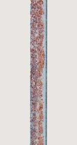 After 2 weeks Galvanized steel