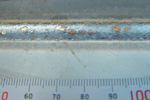 Examples of recommended welding conditions