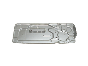 Bottom plate for outdoor unit of air conditioner