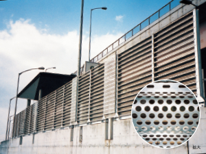 Wind barrier panel
