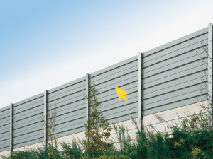 遮音壁（ZPG処理）