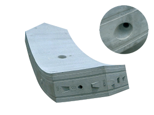 コンクリート製セグメント連結ボルト用素管