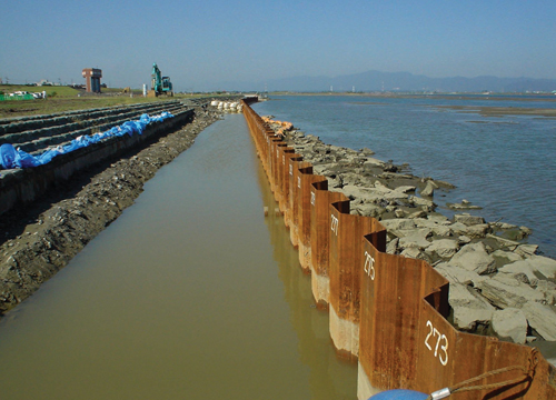 U-type sheet piles