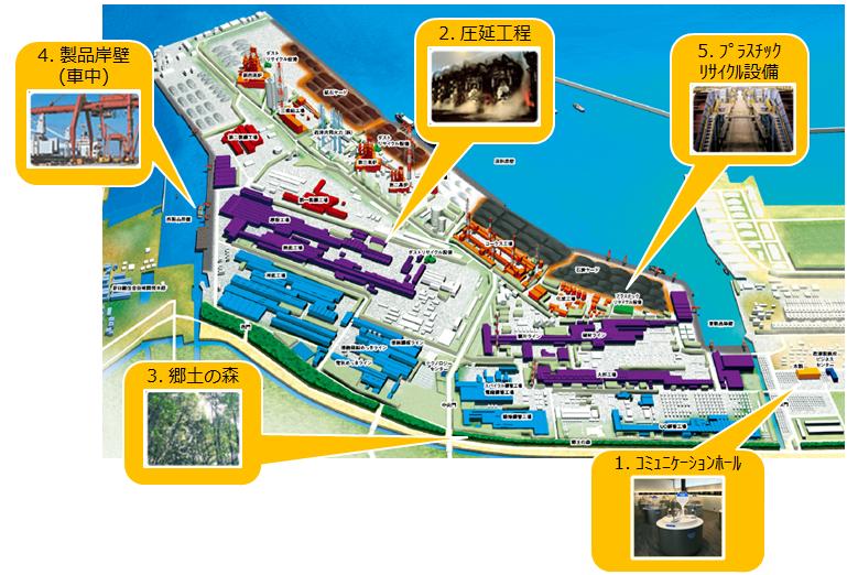 工場見学のご案内 東日本製鉄所君津地区 製鉄所 日本製鉄