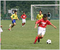 新日鉄住金杯争奪少年サッカー大会の様子